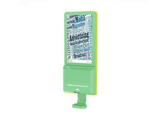 Distributeur d'aseptisant de savon Signage d'affichage à cristaux liquides de 21,5 pouces avec la caméra