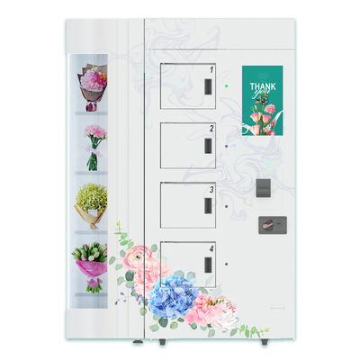 6 canaux fleurissent le distributeur automatique avec le système d'humidification de réfrigération