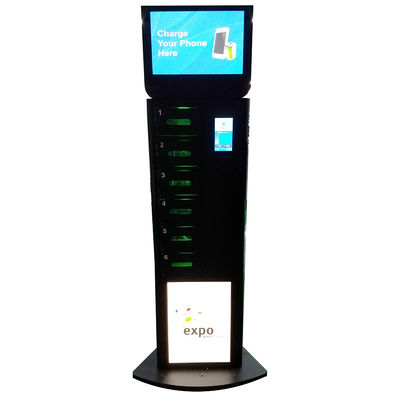 La charge de téléphone portable de Winnsen station le grand Signage de Digital d'écran de 19 pouces sur Topa avec le dispositif de paiement