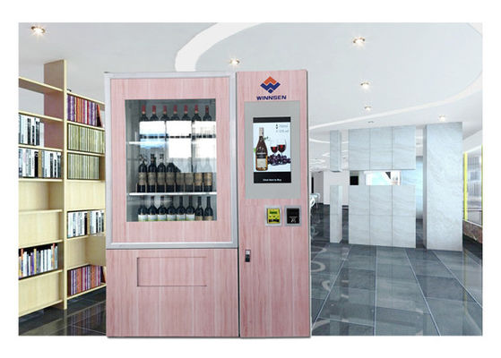 Distributeur automatique de vin de bière de boissons de convoyeur à bande d'OEM/ODM avec le système d'ascenseur