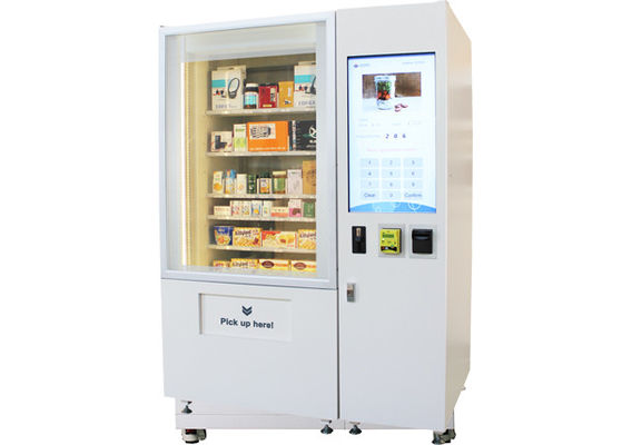 Distributeur automatique différent de médicament de taille avec le grand écran de la publicité de 22 pouces
