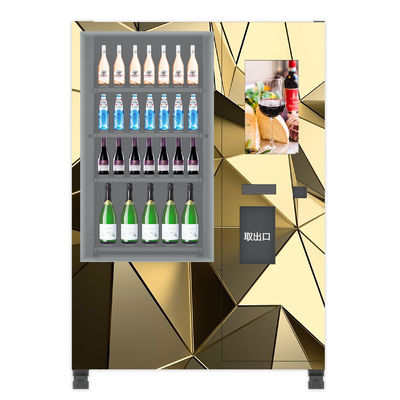 La bouteille boit le distributeur automatique de vin, distributeur automatique frais de salade avec le système à télécommande