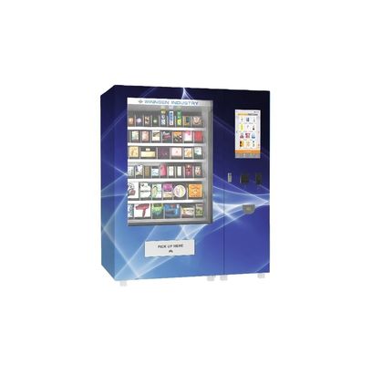 Adaptez le distributeur automatique aux besoins du client fait de casse-croûte de boisson de Bill avec 22 pouces d'écran