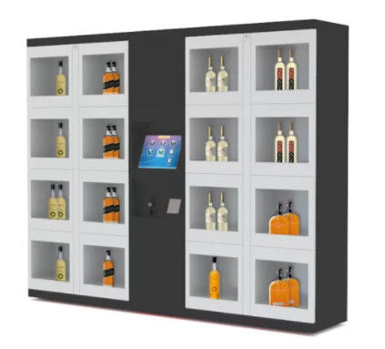 Télégestion de allumage extérieure d'intérieur futée 15&quot; automatique casiers se vendants industriels d'écran tactile d'affichage à cristaux liquides