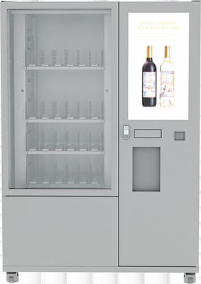 Combiné d'intérieur de plate-forme à télécommande de distributeur automatique de bouteille de vin de vérification d'âge