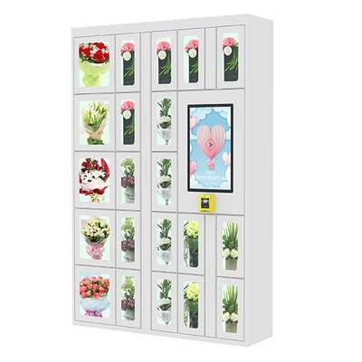 24/7 distributeur automatique différent de casier de fleurs de portes avec 15,6 » lecteurs de carte de crédit d'écran