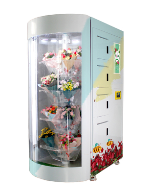 Distributeur automatique de fleur blanche avec Humidty et contrôle de température