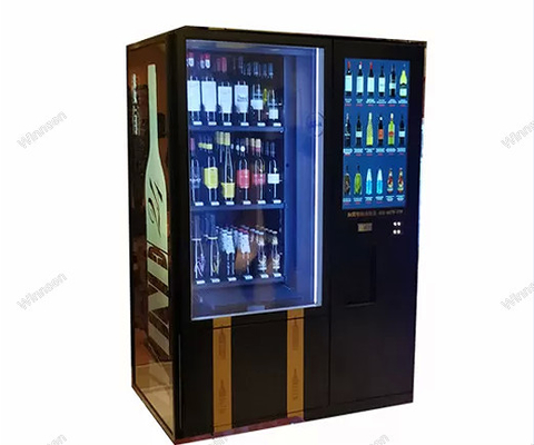 Convoyeur Mini Champagne Vending Machine Winnsen de carte de crédit