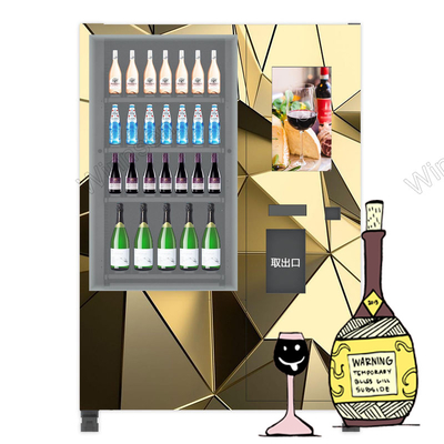 Distributeur automatique combiné de vin d'Android avec le paiement de carte