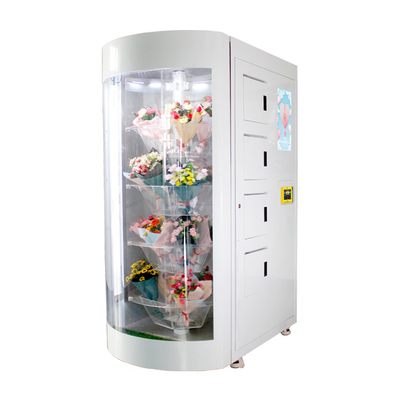 Lecteur de cartes intelligent de distributeur automatique de fleur de réfrigération For Market