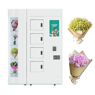 Distributeur automatique floral de 360 rotations avec le lecteur de carte de crédit