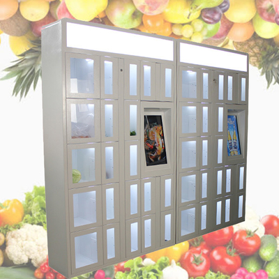 Service intelligent d'individu de machine de casier de vente de fruit de nourriture pour l'école