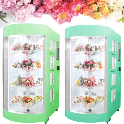Vendant le petit et grand groupe de distributeur automatique de fleur de taille de bouquets commodes pour le magasin floral