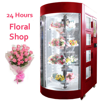 Le distributeur automatique de la livraison de fleur fraîche a préservé Rose Carnation Jasmine