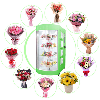 Gares ferroviaires de souterrains d'aéroports de centre commercial de Flower Vending Machine de fleuriste
