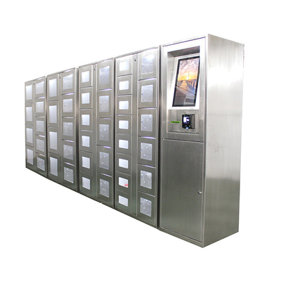 24 heures d'individu de service de vente de casiers de machine de livre de journal avec l'écran tactile intelligent de système