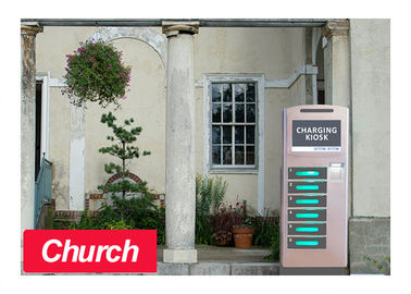 Casiers électroniques de remplissage du kiosque 6 de téléphone portable libre de kiosque d'église