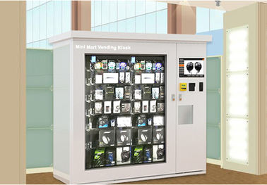 Le distributeur automatique combiné de nourriture a adapté la couleur aux besoins du client pour la station d'école/train