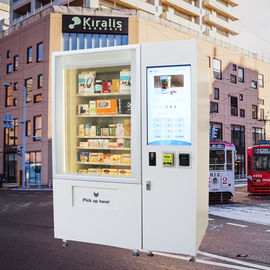 Distributeurs automatiques combinés automatiques de boissons de casse-croûte, distributeur automatique de kiosque avec la grande capacité