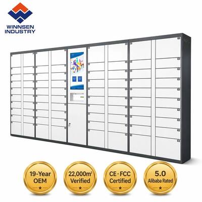 Qualité Armoire intelligente de colis en libre-service 24h/24 et 7j/7 Winnsen avec 600 portes et gestion à distance dans le cloud usine