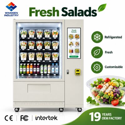 Qualité Winnsen Commercial Salad Vending Machine Self Service Healthy Food 24 Hour Retail usine