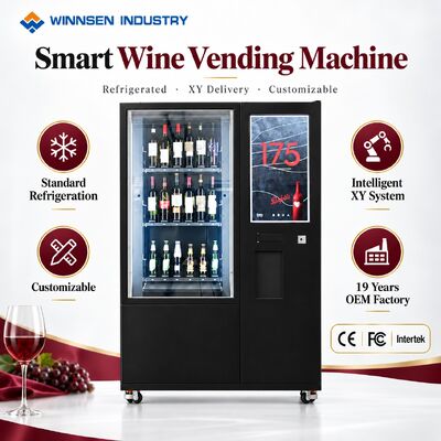 Qualité Winnsen Refrigerated Wine Vending Machine Commercial Smart Self Service Retail usine
