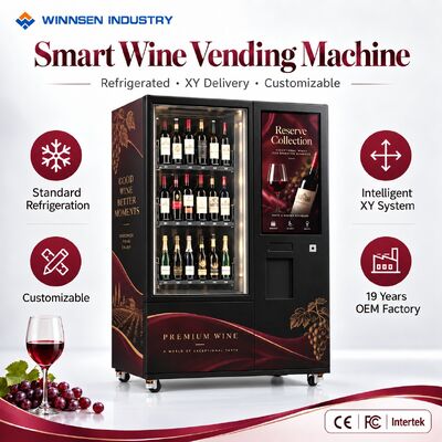 Qualité Winnsen OEM ODM Custom Wine Vending Machine with Cloud Management CE FCC Certified usine