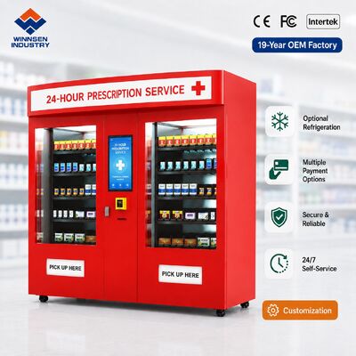 Qualité Winnsen Campus Pharmacy Vending Machine 24H Medicine Dispenser for School Health Center usine