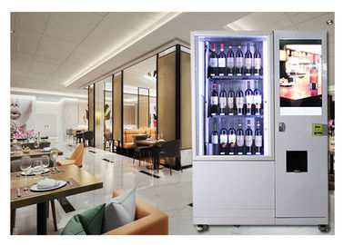 Distributeur automatique combiné automatique de vin de bière de jus pour la boisson dans le supermarché