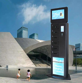Les stations de charge debout libres de téléphone portable 6 Digital électrique fixent des casiers