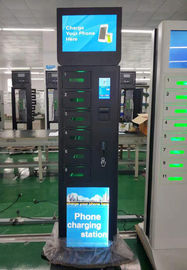 Les stations de charge debout libres de téléphone portable 6 Digital électrique fixent des casiers