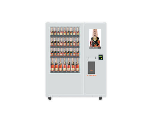 Mini distributeur automatique de vin de marché de Winnsen avec le système d'ascenseur d'ascenseur, écran tactile de 22 pouces