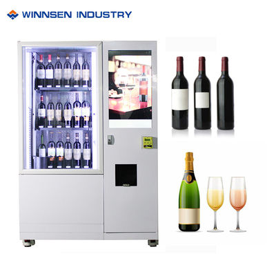 Le distributeur automatique de vin rouge avec l'écran tactile et le système futé, à télécommande convient à vendre les articles fragiles