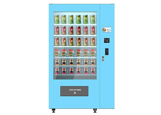 24 heures de salade de distributeur automatique avec le réfrigérateur et l'ascenseur, maintiennent frais