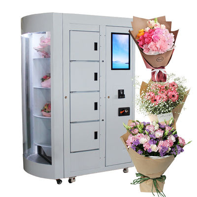 Distributeur automatique floral de ségrégation de magasin d'épicerie avec l'humidificateur