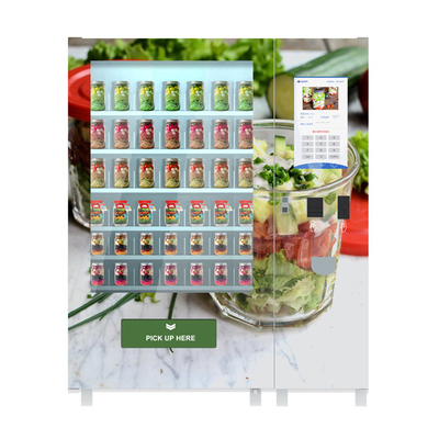 Serrez le distributeur automatique de salade de 32 pouces avec le système de convoyeur d'ascenseur