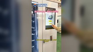 Distributeur automatique de salades intelligent pour la livraison de produits frais